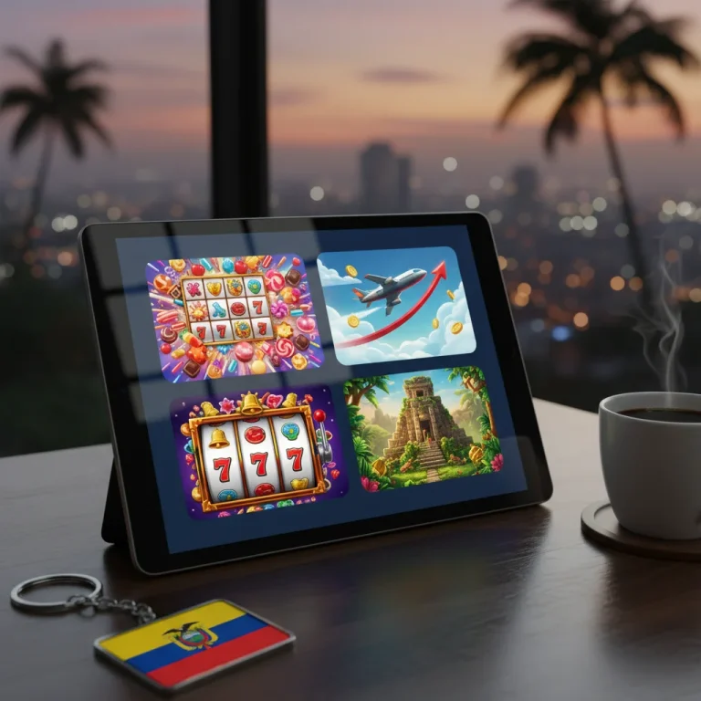 Slots online más jugados por los ecuatorianos en 2026