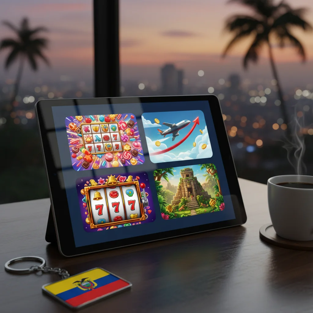 Slots online más jugados por los ecuatorianos en 2026